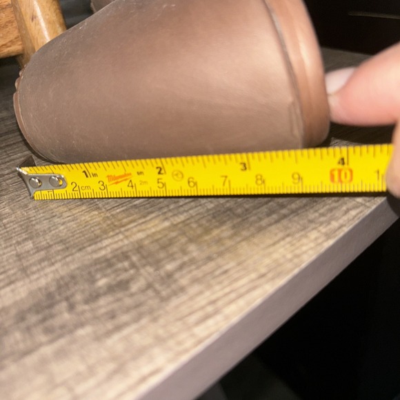 CROCS Neutral Brown Slip On Heeled Sandals Women's Size 9 - Picture 15 of 15